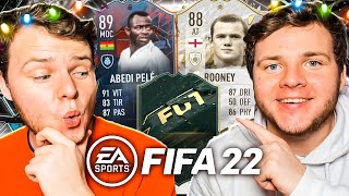 VOICI NOTRE NOUVELLE ÉQUIPE FUT CHAMPIONS AVEC ROONEY 88 amp ABEDI PELÉ HEROES FIFA 22 avec 0€ 60 [upl. by Sinnod445]