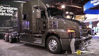 2018 Mack Anthem 70inch Standup Sleeper with Mack MP8 505hp Engine  Walkaround [upl. by Yalonda]