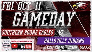 FB Southern Boone County Eagles  Hallsville Indians 101124 Broadcast [upl. by Ilke]