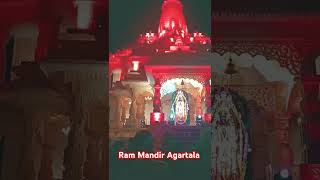 Durgapuja vlogs Agartala Ram mandir module festival durgapuja tourism [upl. by Ossy]