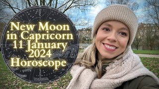 NEW MOON in CAPRICORN 11 JANUARY 2024 Say Yes to Progress [upl. by Onifur]