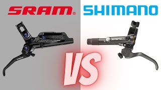 SRAM Code RSC vs Shimano Saint Brakes🔥Long Term Review [upl. by Emylee733]