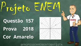 ENEM 2018 Matemática Questão 157 Sobre um sistema cartesiano considerase uma malha formada por [upl. by Ehcrop]