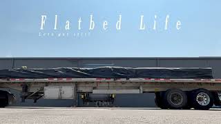 Strapping a Flatbed Trailer [upl. by Vtarj567]