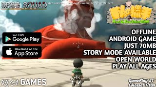 AOTTG Mobile  Attack On Titan Tribute Game  Android GamePlay  Game By RVAGames [upl. by Roberto]