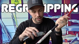 EASIEST WAY TO REGRIP YOUR OWN GOLF CLUBS its this SIMPLE [upl. by Enimaj]