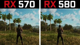 RX 6500 XT 4GB vs RX 580 4GB vs RX 570 4GB vs GTX 970 4GB Test in 8 Games [upl. by Aciruam]