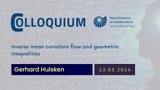 Colloquium  Gerhard Huisken Inverse mean curvature flow and geometric inequalities [upl. by Sorensen]