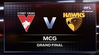 2014 Toyota AFL Grand Final  Hawthorn v Sydney Highlights  AFL [upl. by Anoyet102]