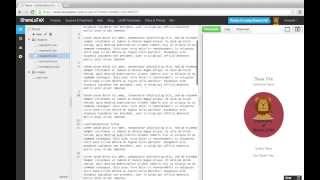 How to Write a Thesis in LaTeX pt 1  Basic Structure [upl. by Esinev]