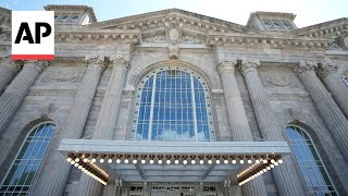 Ford renovates Michigan Central train station in Detroit [upl. by Lustick]