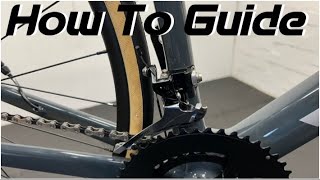 Microshift Centos 2x10 Speed Front Derailleur Fitting Guide [upl. by Jeanine]