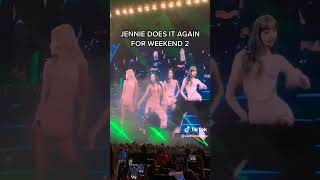 Jennie iconic Coachella intro [upl. by Einna]