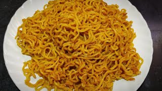 Maggi recipe without vegetable 😋 how to make dry Maggi  without vegetable Maggi  maggi recipe [upl. by Keiko]