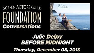 Conversations with Julie Delpy of BEFORE MIDNIGHT [upl. by Reaht]