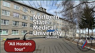 Hostel Tour Of Northern State Medical University  Russia  NSMU  International Students Hostel [upl. by Hogan]