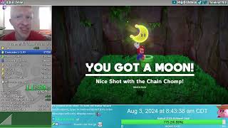 Super Mario Odyssey Talkatoo All Moons Speedrun in 125427 PB Part 1 [upl. by Adihsar872]