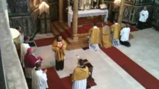 ASPERGES ME Pontifical Traditional Latin Mass  Amsterdam Vatican Nuncio Mgr Bacqué [upl. by Aenaj898]