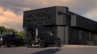 L’expérience « Dans le noir tout est plus intense »  Nouvelle torréfaction foncée Tim Hortons [upl. by Aynas]