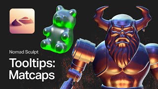 Nomad Sculpt Tooltips MatCaps [upl. by Mallon]