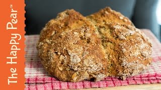 Vegan Soda Bread  Healthy Whole food Baking  THE HAPPY PEAR [upl. by Socin402]