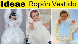 VESTIDOS PARA EL NIÑO DIOS PARA ACOSTARLO EL 24 DE DICIEMBRE  Ideas para navidad [upl. by Yraek]