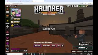 how to get hacks on krunker credits to krunker central for this one [upl. by Enyahc639]