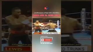 Mengejutkan Saat Lennox Lewis tumbang di tangan Oliver McCall [upl. by Kearney]