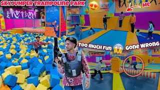 SKYJUMPER TRAMPOLINE PARK🤩  Too Much Fun W Friends😍🙈  Amritsar [upl. by Attiuqal]