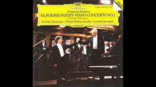 Brahms Piano Concerto No1 1 Zimerman Vienna Philharmonic Bernstein 1983 Live [upl. by Pinter777]