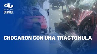 Por violento accidente en Palmira mueren dos abuelitos tres niños y su madre sobrevivieron [upl. by Macintyre]