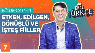 Fiilde Çatı – 1 Etken Edilgen İşteş ve Dönüşlü Fiil  Mustafa Kara ile 8 Sınıf Türkçe Dersleri 7 [upl. by Namzzaj]