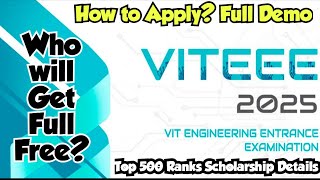 VITEEE 2025How to apply for VITEEE 2025Full demo video to apply for VITEEE 2025Vincent Maths [upl. by Moyer]