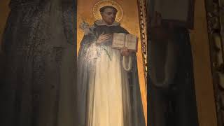 St Dominicus De Guzman and St Thomas Aquinas inside San Nicola Bari Italy [upl. by Ame989]