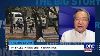 Ateneo president on ADMU’s falling ranking in Asia [upl. by Notneiuq356]