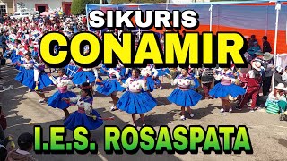 Sikuris Conamir IES Rosaspata  XVI Concurso Escolar de Sikuris  Huancané 2024 [upl. by Irotal]