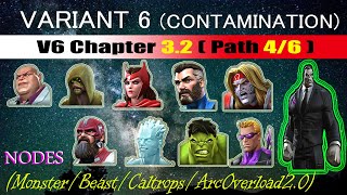 Variant 6 Ch 32 Path 46 MonsterBeastCaltropsArc Overload  Marvel Contest of Champions [upl. by Terese]