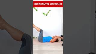 Kurzhanteltraining zuhause  Überzüge [upl. by Coridon808]