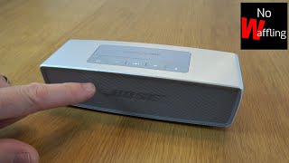 How to CHECK Remaining Battery Life on BOSE Soundlink Mini 2  Beginners guide [upl. by Nithsa]