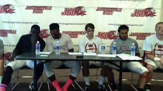 JSU Football vs Tennessee State  Players Postgame [upl. by Hewie17]