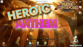 K2460 Pase 8 Kingsland controlado Resumen  Himno Heroico  Rise of Kingdoms [upl. by Kcirded]