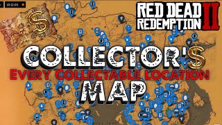 RDR2 Online COLLECTOR’S MAP How To Find EVERY COLLECTABLE [upl. by Lledroc]