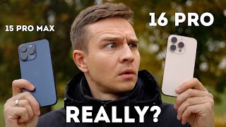 WORSE iPhone 16 Pro vs 15 Pro Max Camera Comparison [upl. by Arlena146]