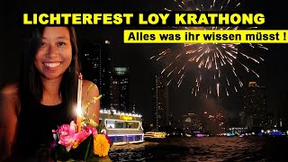 Loy Krathong in Bangkok amp Yi Peng Festival in Chiang Mai 🏮🎆 THAILAND VLOG 74 [upl. by Marice945]