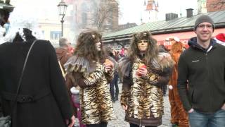 Tanz der Marktfrauen So feiert München Fasching 2015 [upl. by Giesser452]