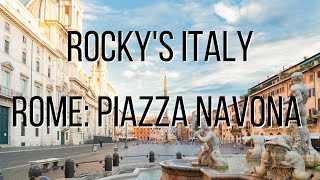 Piazza Navona Rome [upl. by Nnylrac]