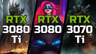 RTX 3080 Ti vs RTX 3080 vs RTX 3070 Ti  Test in 19 Games [upl. by Enna]