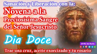 🔴DIA DOCE NOVENA A LA SANGRE DE CRISTO  🥉Tercer Novena sanacion y liberacion sangre de Cristo [upl. by Remlap903]