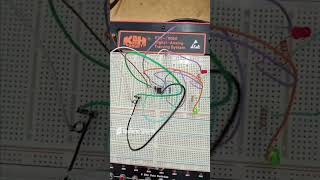 LEDs flasher circuit with a 555 timer  IC 555 [upl. by Zilevi]