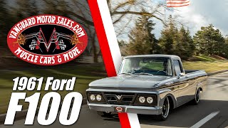 1961 Ford F100 Restomod  VMS 4K [upl. by Ttreve]